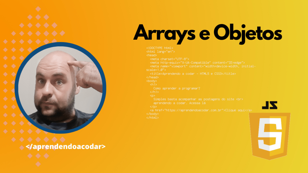 Exemplo de boas práticas de uso das arrays e objetos em JavaScript.