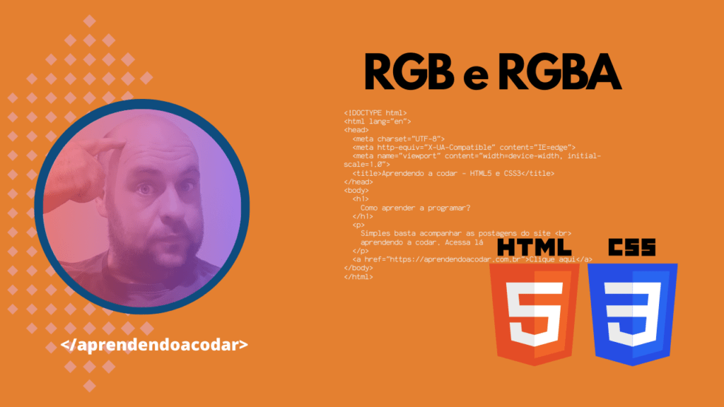 Explorando Cores e Transparência no CSS: RGB e RGBA na Prática