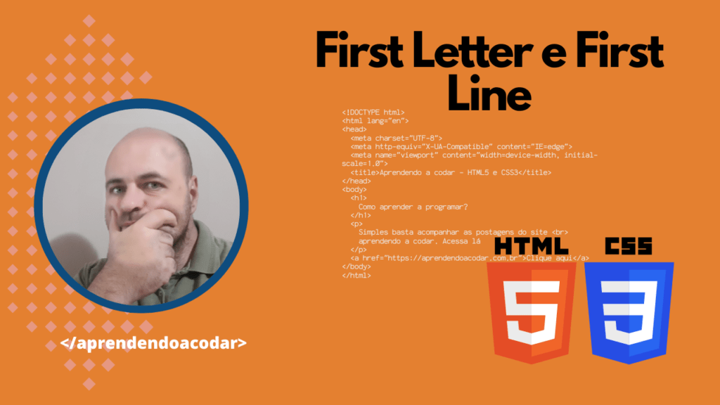 Estilização Avançada de Texto em CSS: Explorando First Letter e First Line